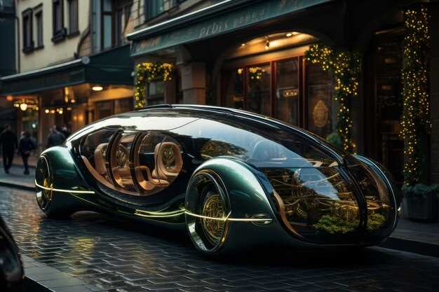 Исторические связи между автомобилем и архитектурой